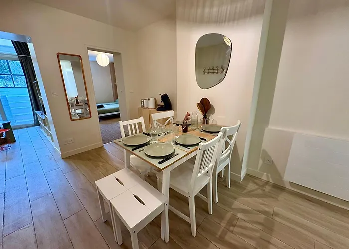 Grand Rdc 6 Pers Stationnement Gratuit Appartement *