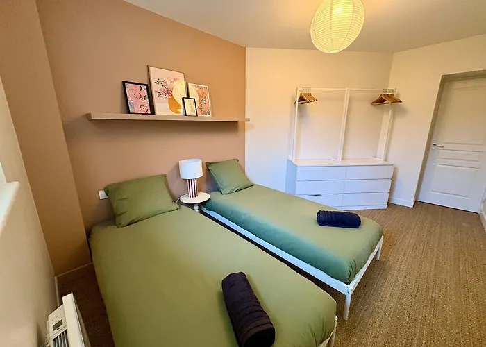 Grand Rdc 6 Pers Stationnement Gratuit Appartement *