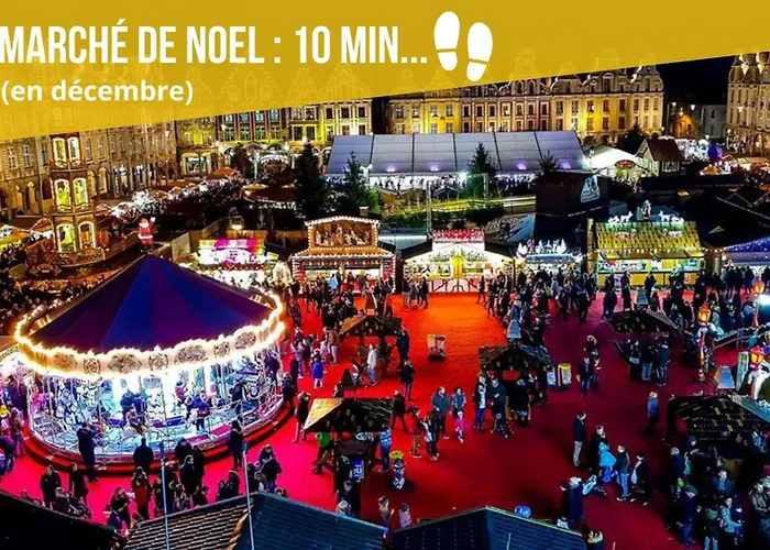 Grand Rdc 6 Pers Stationnement Gratuit * Arras