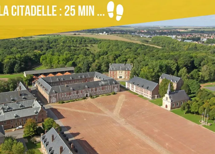 Appartement Grand Rdc 6 Pers Stationnement Gratuit Arras